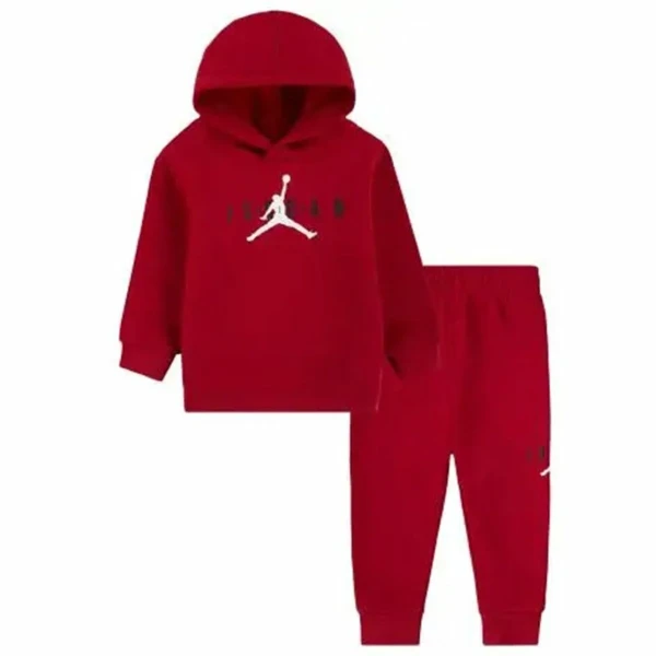Conjunto Deportivo para Niños Jordan Sustainable Rojo 2 Piezas