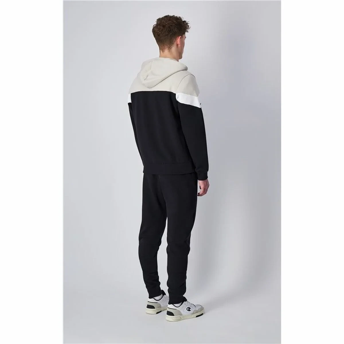 Conjunto Deportivo para Adultos Champion Negro Multicolor 2 Piezas