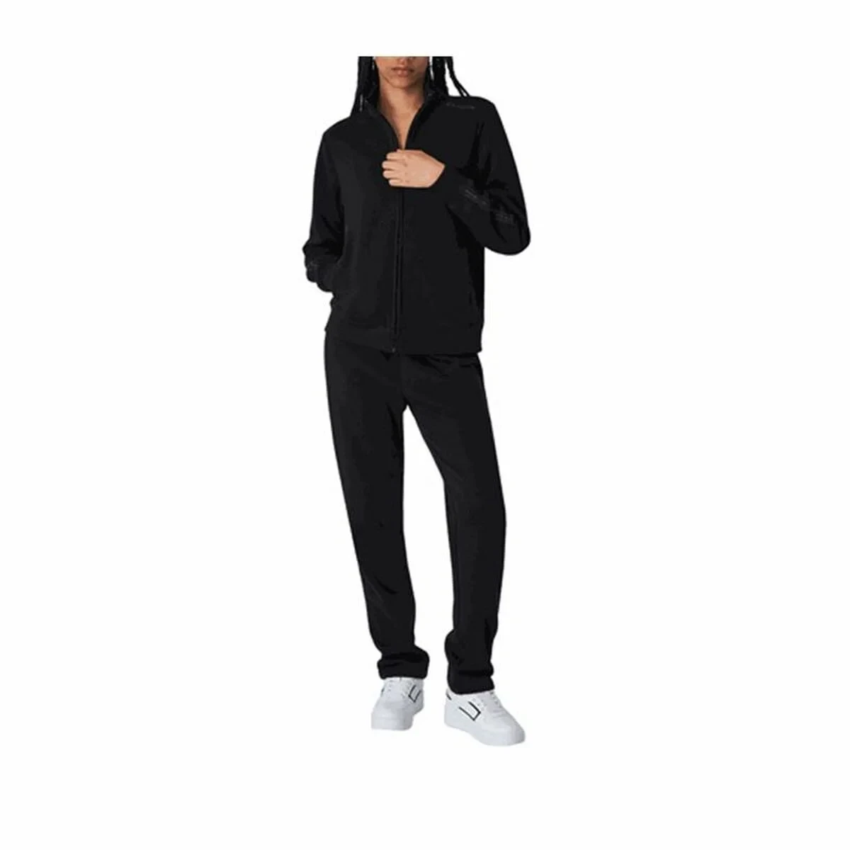 Conjunto Deportivo para Mujer Champion Negro 2 Piezas