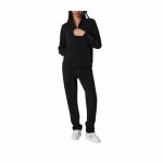 Conjunto Deportivo para Mujer Champion Negro 2 Piezas