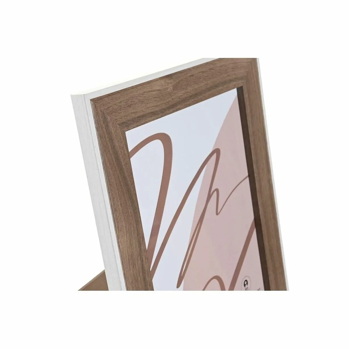 Marco de Fotos DKD Home Decor Cristal Blanco Madera MDF (27,5 x 1,5 x 32,5 cm)