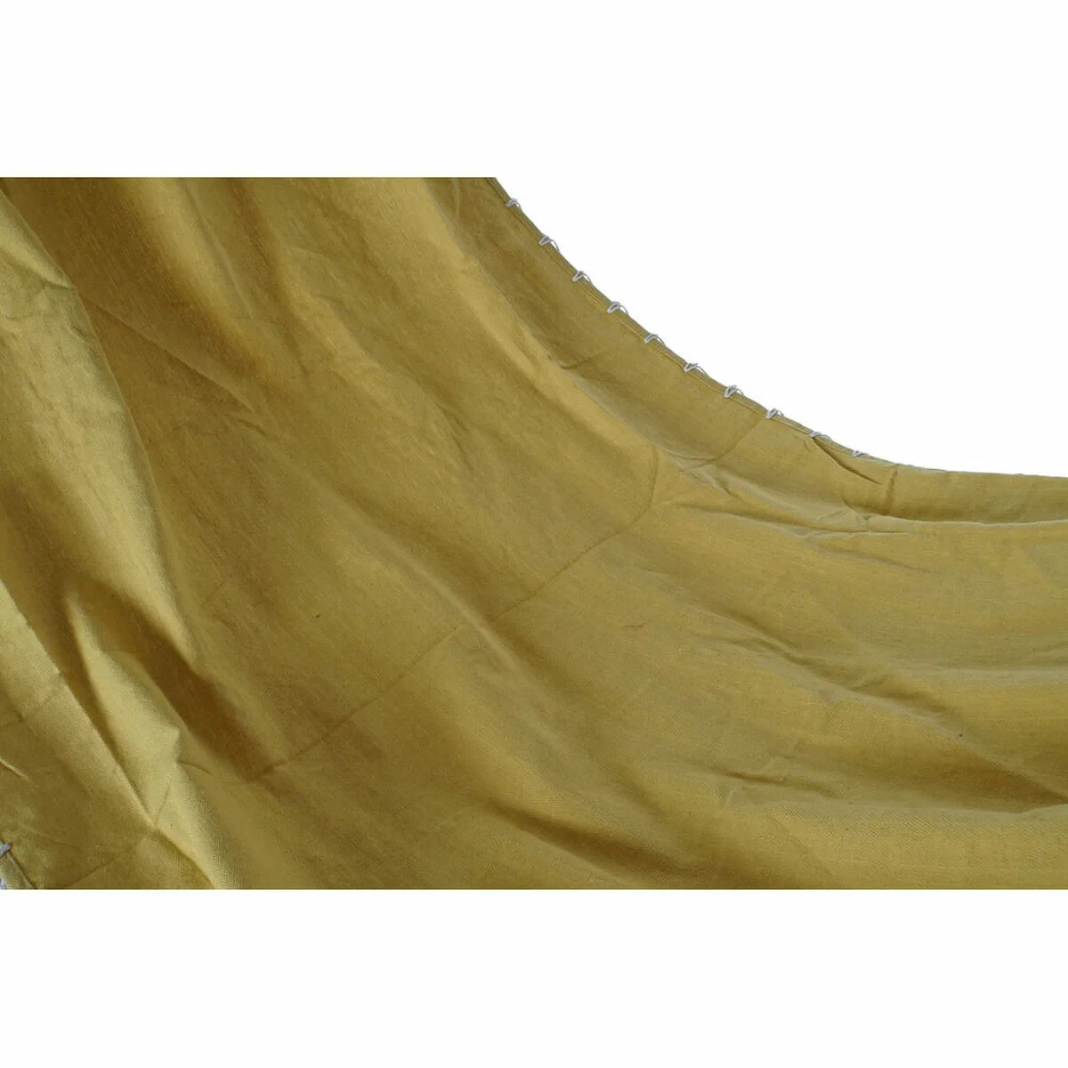 Hamaca DKD Home Decor Ocre Poliéster Algodón Pino Flecos (255 x 80 x 28 cm)