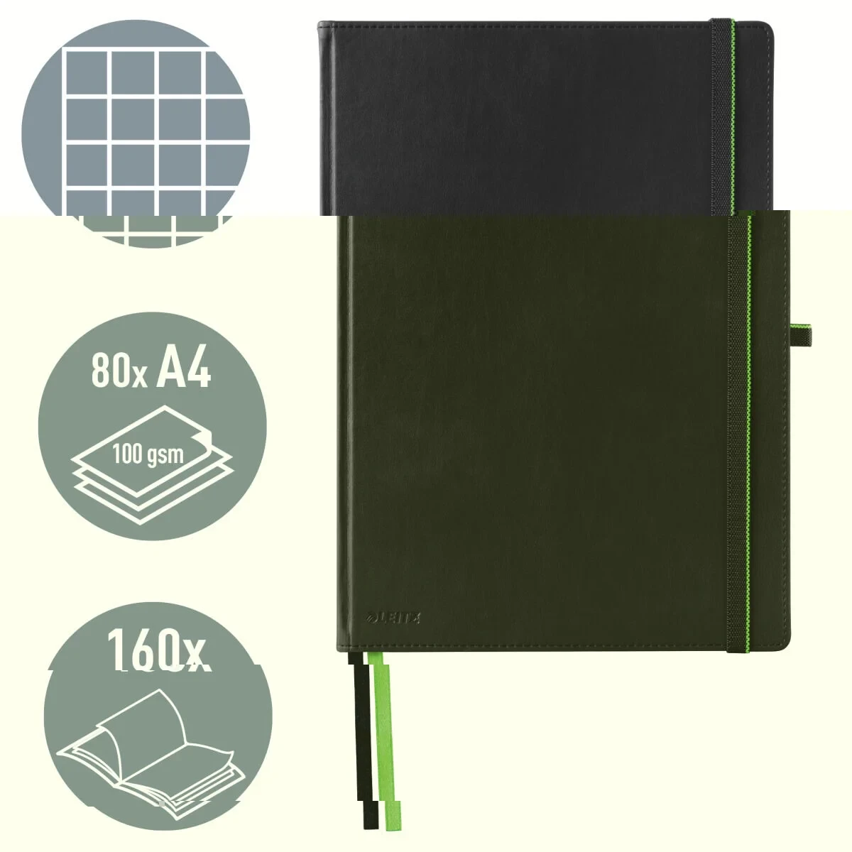 Plastificadora Leitz Negro A4