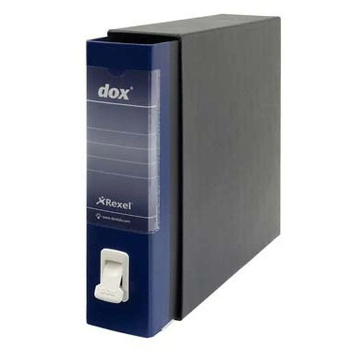 Archivador rellenable Rexel Dox 1 Azul A4