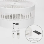 Ventilador Portátil Plegable Aktive Recargable (4 Unidades)