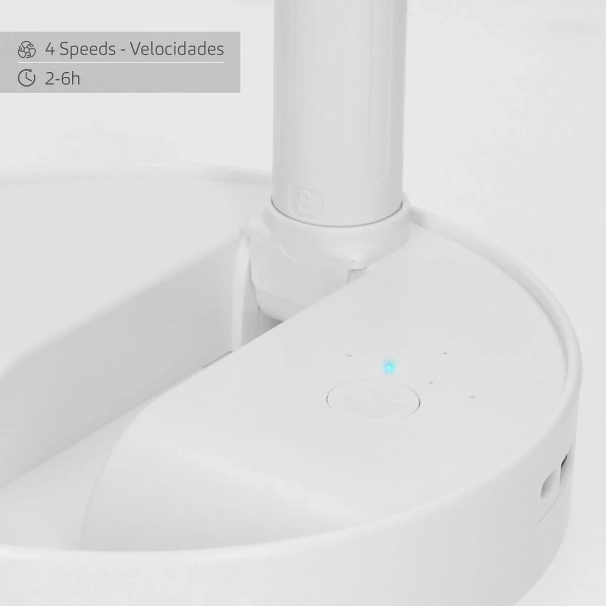 Ventilador Portátil Plegable Aktive Recargable (4 Unidades)