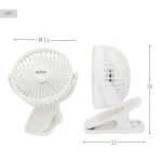 Ventilador de Escritorio Recargable Aktive (6 Unidades)