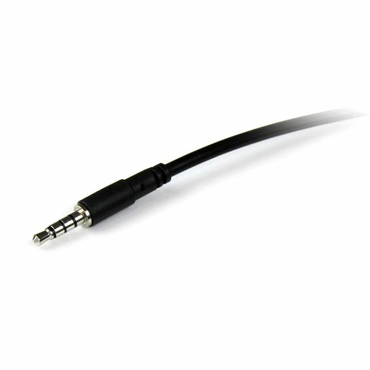 Cable Alargador Jack (3,5 mm) Startech MUHSMF1M             Negro 1 m