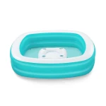 Bestway Piscina Hinchable Infantil 2 Camaras Family Mesa Flotante 218x218x48 cm +6 Años Jardin 54446