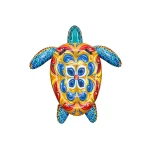 Bestway Figura Hinchable Tortuga Mediterranea con Asas 183x173 cm +3 Años Playa y Piscina 41523