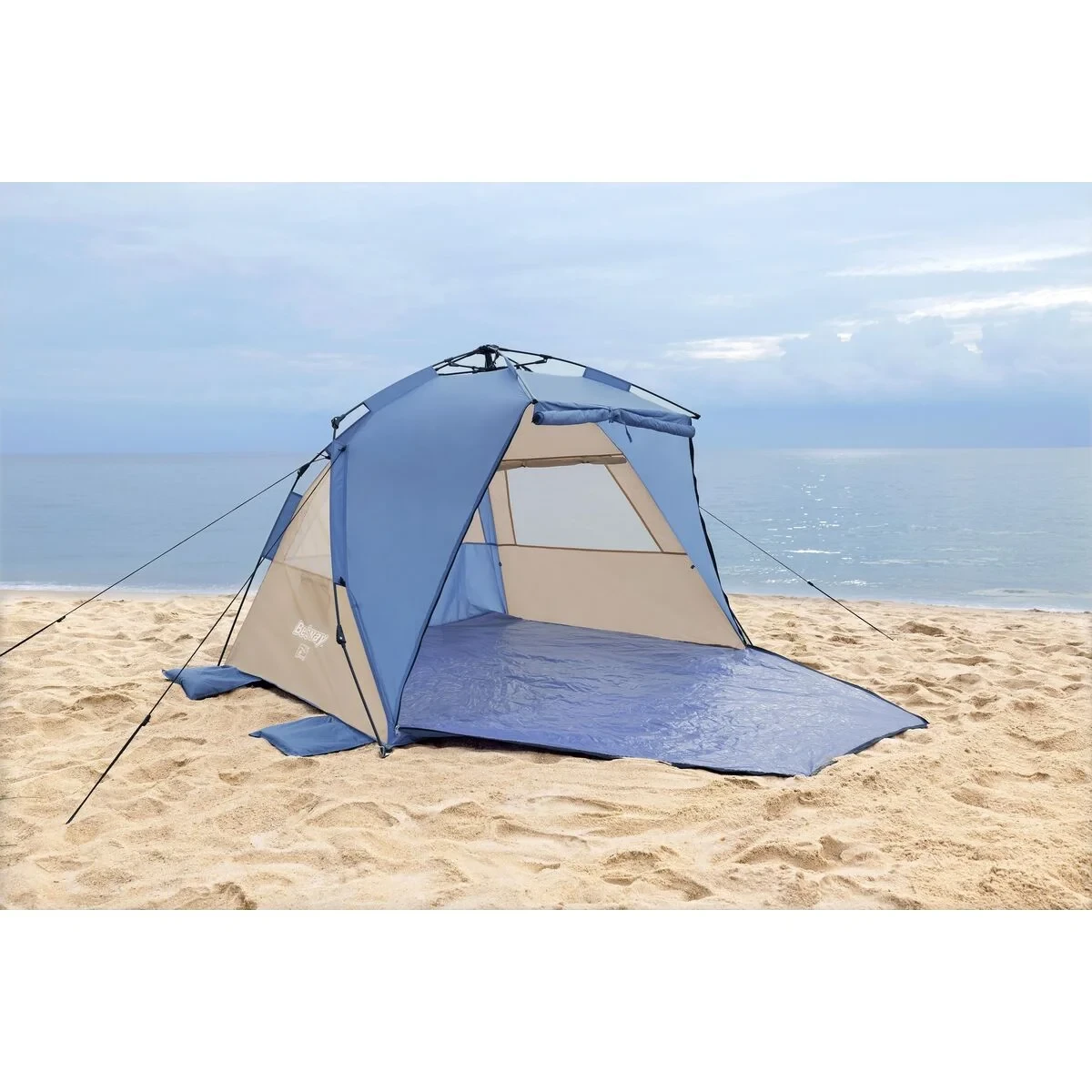 Bestway Tienda Polyester con Ventilacion y Avance 107/127x240x125 cm Camping y Playa 68144
