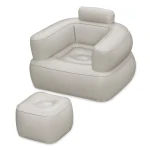 Bestway Sillon Hinchable con Reposapies Color Surtido 107x99x80/48x48x36 cm Interior 75137