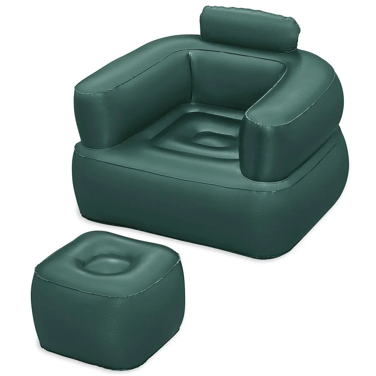 Bestway Sillon Hinchable con Reposapies Color Surtido 107x99x80/48x48x36 cm Interior 75137