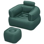 Bestway Sillon Hinchable con Reposapies Color Surtido 107x99x80/48x48x36 cm Interior 75137