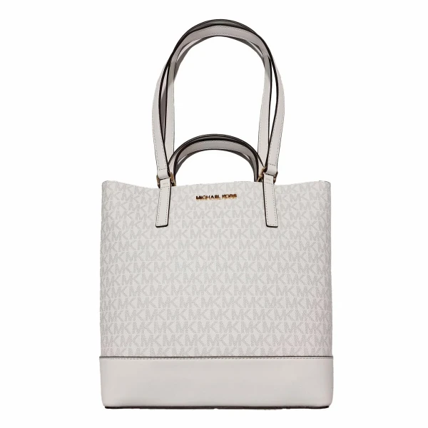 Bolso de Hombro Michael Kors Kelli Blanco 30 x 27 x 9 cm