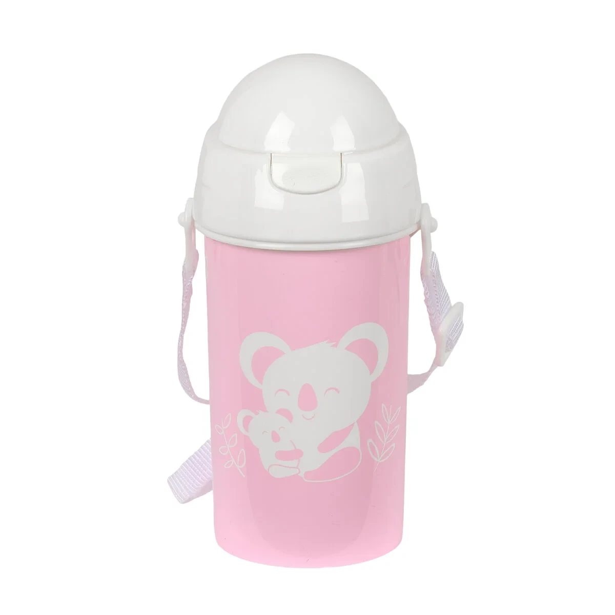Botella de Agua Safta Koala Rosa PVC 500 ml