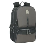 Mochila Escolar Real Madrid C.F. Gris 30 x 42 x 17 cm