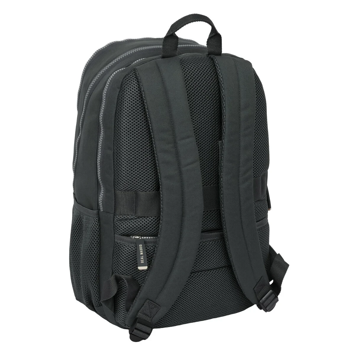 Mochila Escolar Real Madrid C.F. Gris 30 x 42 x 17 cm