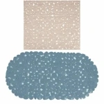 Alfombra de baño DKD Home Decor PVC 2 Piezas