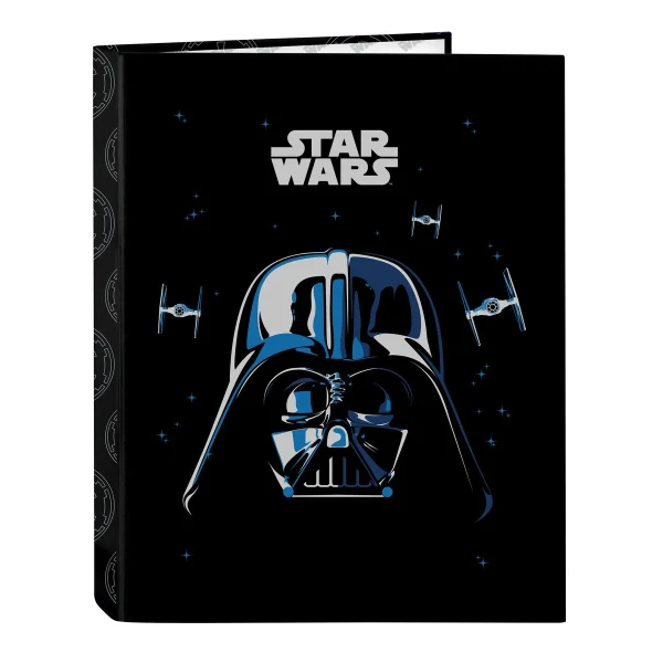 Carpeta de anillas Star Wars Rebellion Negro A4 26.5 x 33 x 4 cm