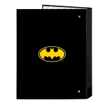Carpeta de anillas Batman Game over Negro A4 26.5 x 33 x 4 cm