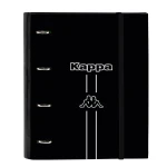 Carpeta de anillas Kappa Dark Negro 27 x 32 x 3.5 cm