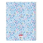 Libreta Vicky Martín Berrocal Paraíso Azul Rosa A4 120 Hojas