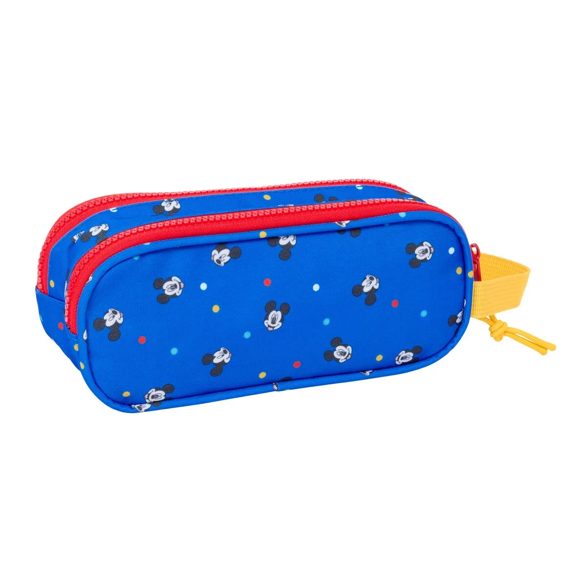 Portatodo Doble Mickey Mouse Clubhouse Good day Azul 21 x 8 x 6 cm