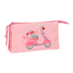 Portatodo Triple Moos Passion Multicolor 22 x 12 x 3 cm