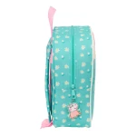 Mochila Infantil Peppa Pig Pretty flowers Amarillo Menta 22 x 27 x 10 cm