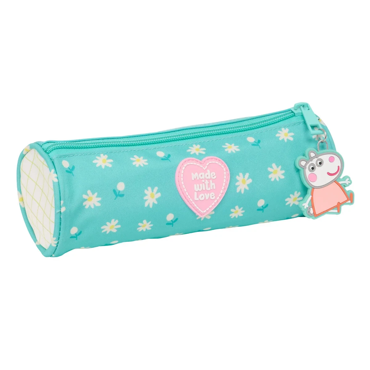 Portatodo Peppa Pig Pretty flowers Amarillo Menta 20 x 7 x 7 cm