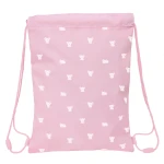 Bolsa Mochila con Cuerdas Safta Koala Rosa 26 x 34 x 1 cm