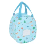 Portameriendas Térmico Safta Coches Azul 19 x 22 x 14 cm