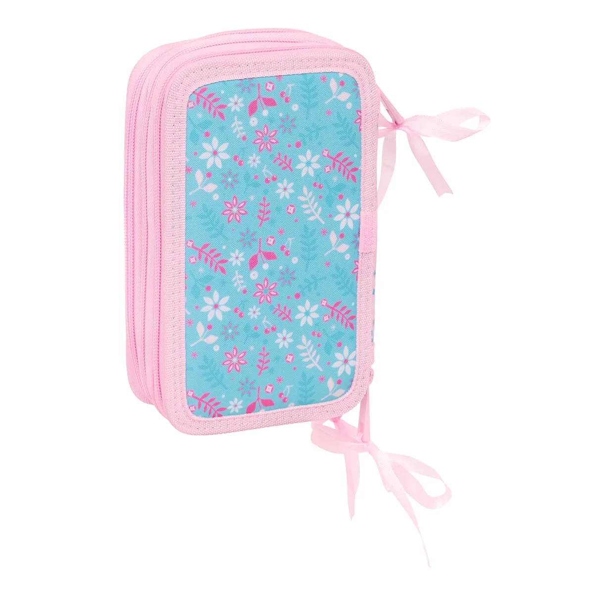 Estuche Escolar con Accesorios Glow Lab Swing Multicolor 12,5 x 19,5 x 5,5 cm 37 Piezas