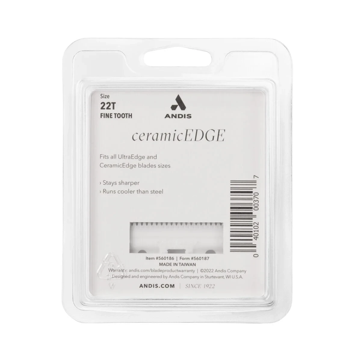 Recambio de Cuchilla para Afeitadora Andis