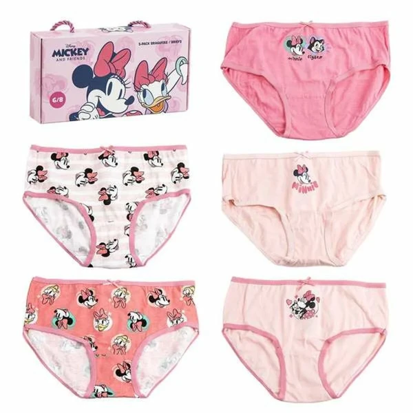 Pack de Braguitas para Niña Minnie Mouse Multicolor