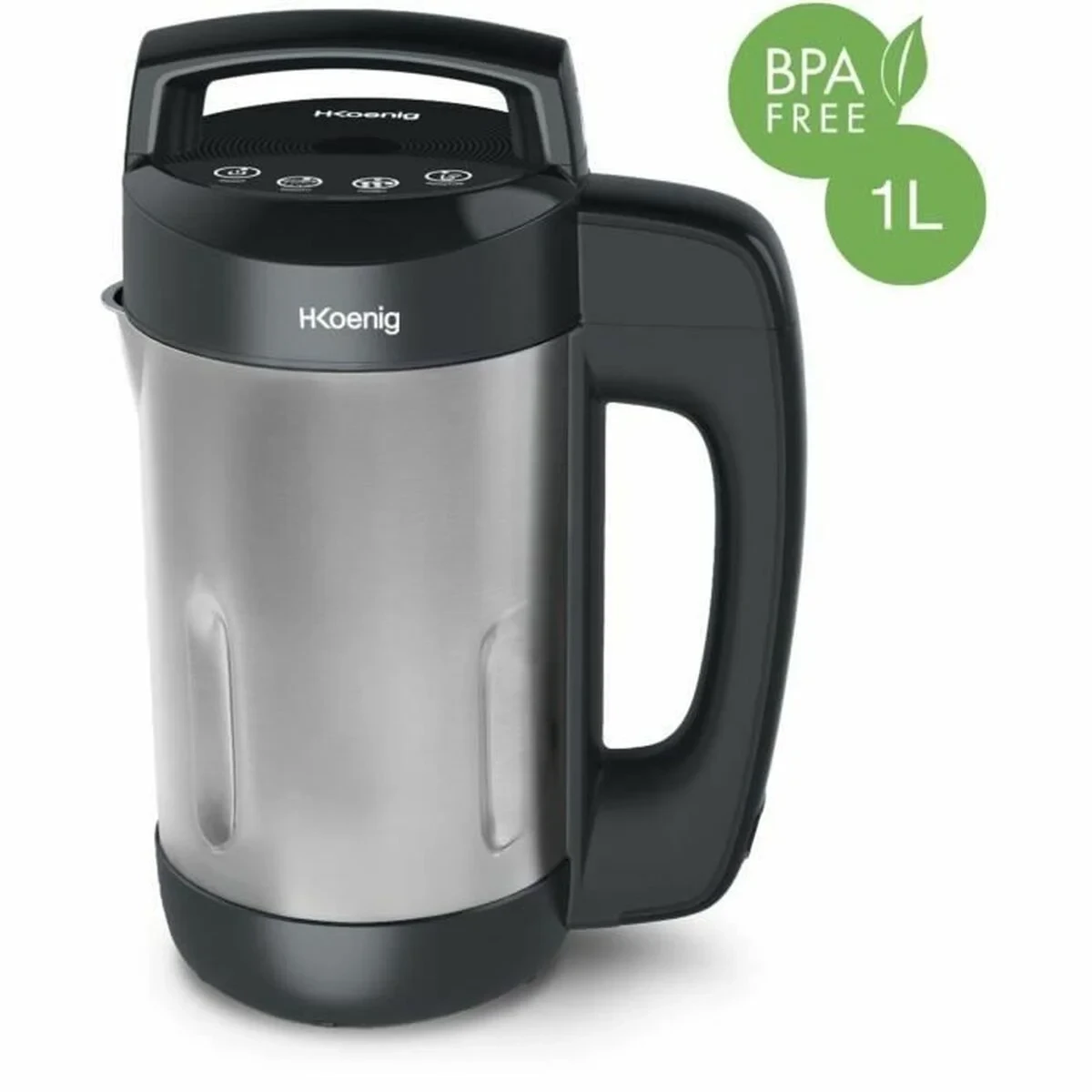 Batidora de Vaso Hkoenig Negro Gris 850 W