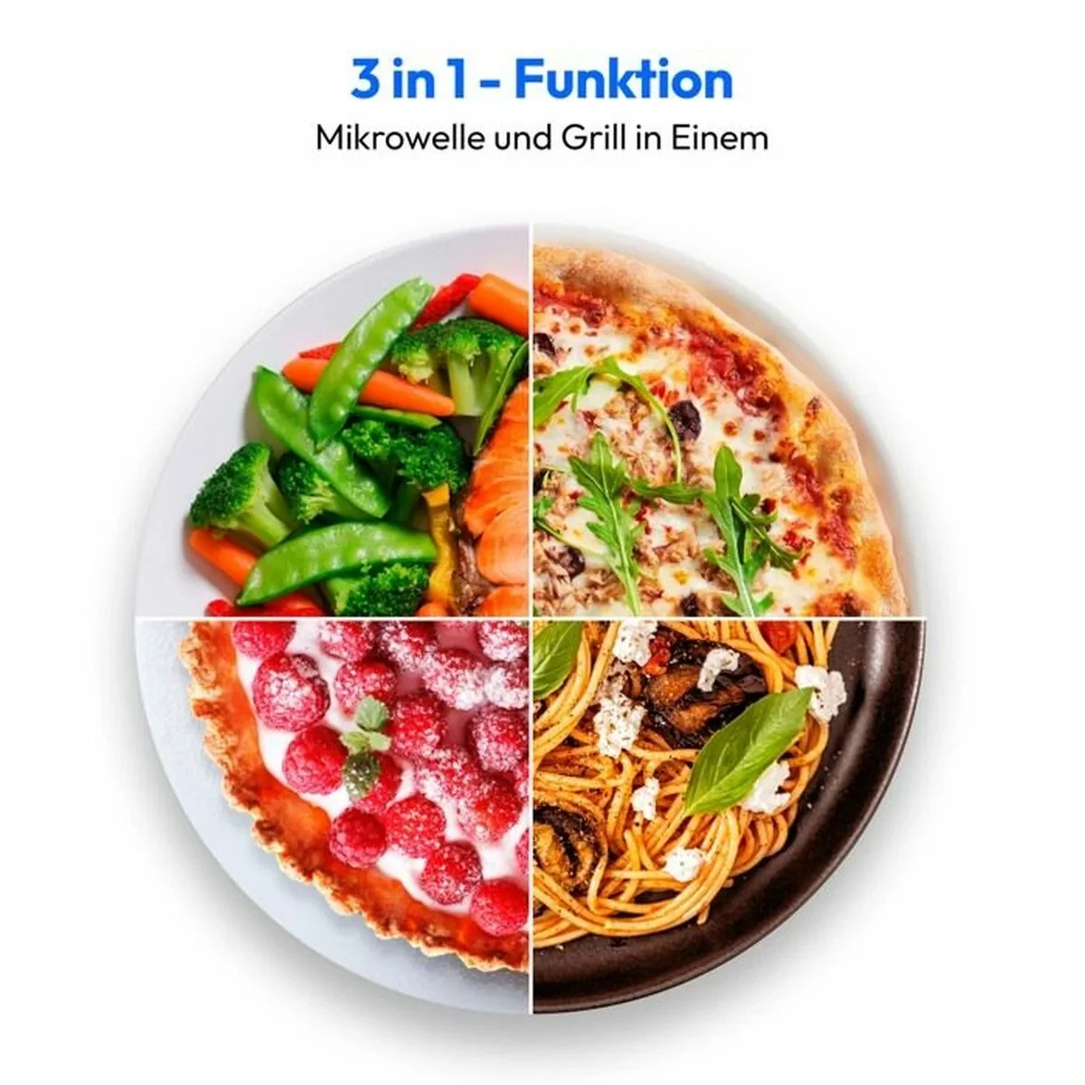 Microondas Medion MD17495 Gris 800 W 23 L