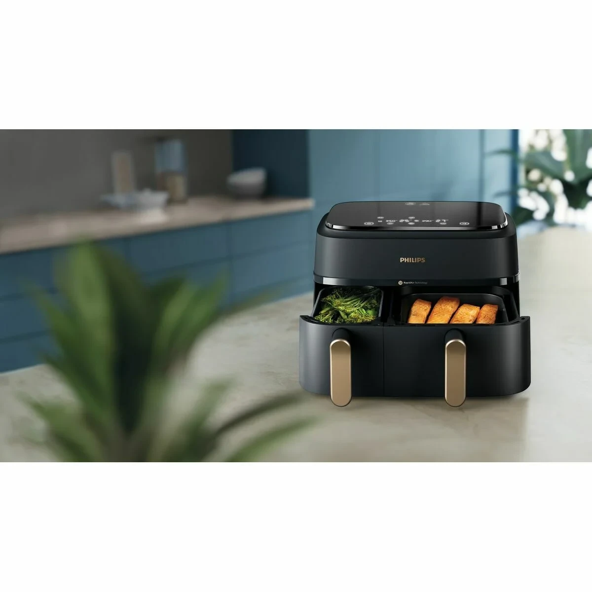 Freidora de Aire Philips NA352/04 Negro 9 L