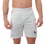 Pantalones Cortos Deportivos para Hombre Puma Individual Blanco