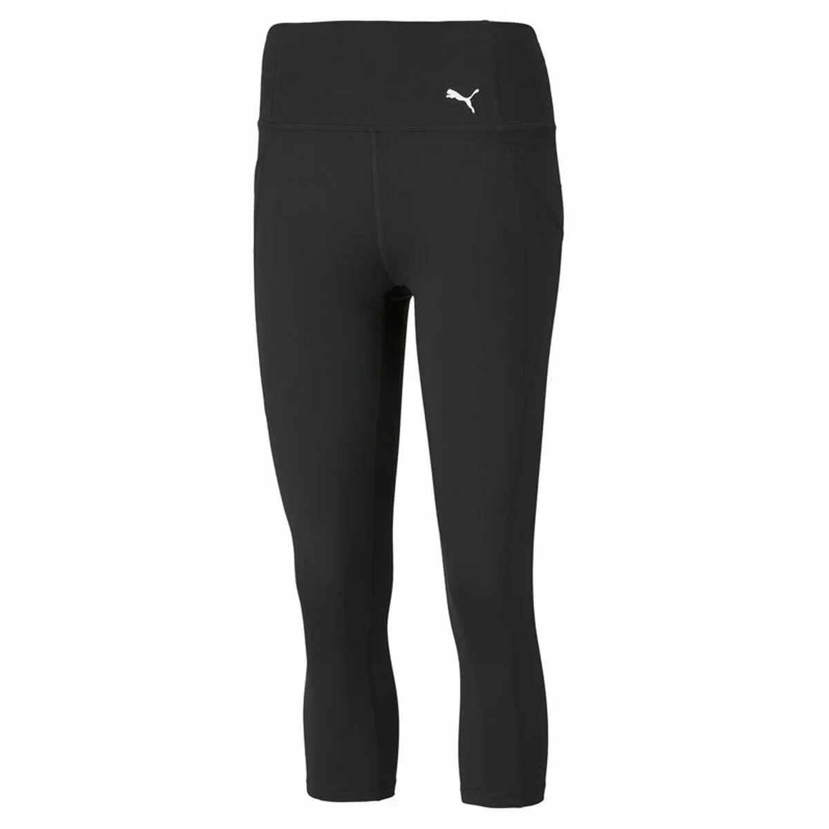 Pantalón Largo Deportivo Puma Train Favorite Forever High Waist 3/4 Negro Mujer