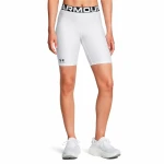Pantalones Cortos Deportivos para Hombre Under Armour Hg 8In Blanco