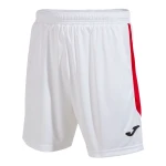 Pantalones Cortos Deportivos para Niños Joma Sport Glasgow Blanco Rojo