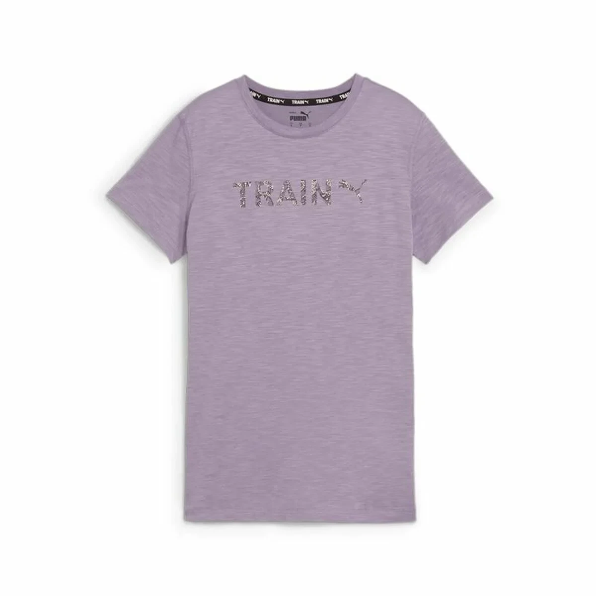 Camiseta de Manga Corta Mujer Puma Graphic Train Lavanda