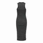 Vestido Only Onlbelfast Stripe Negro
