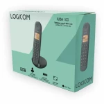 Teléfono Inalámbrico Logicom ILOA 150 SOLO Gris