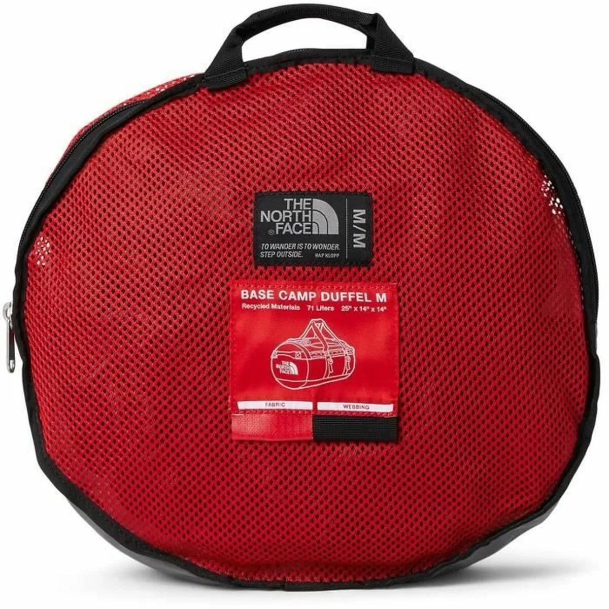 Mochila Deportiva The North Face Base Camp Duffel Negro 71 L