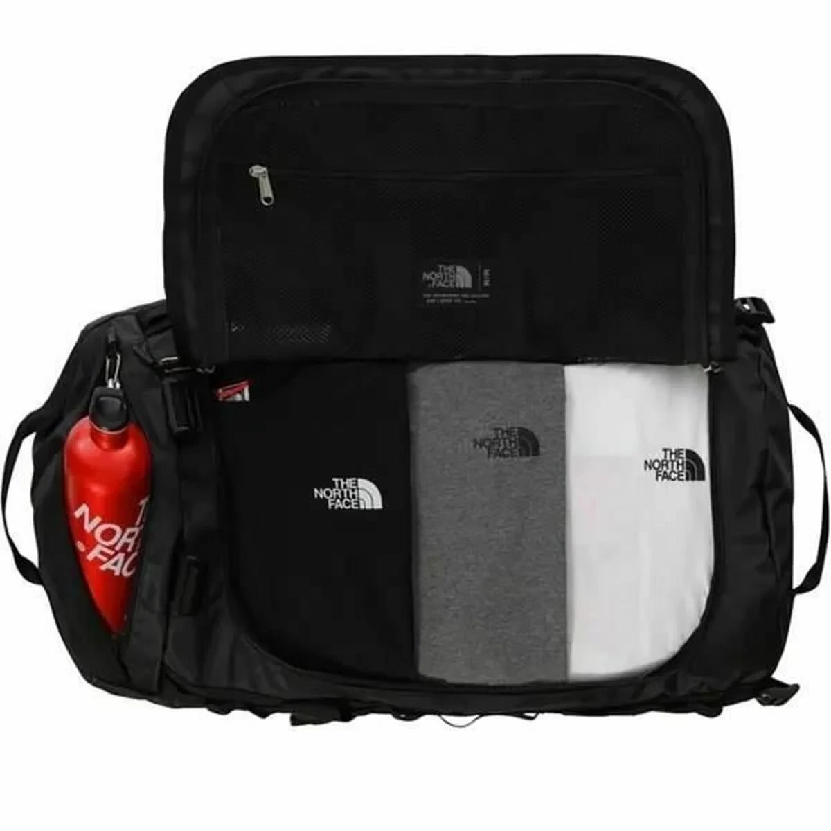 Mochila Deportiva The North Face Base Camp Duffel Negro 71 L