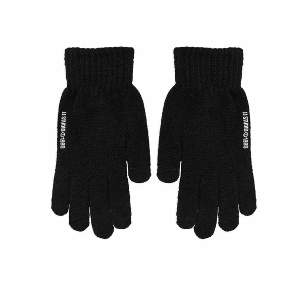 Guantes para Pantallas Táctiles Jack & Jones Jacbottle Negro Talla única