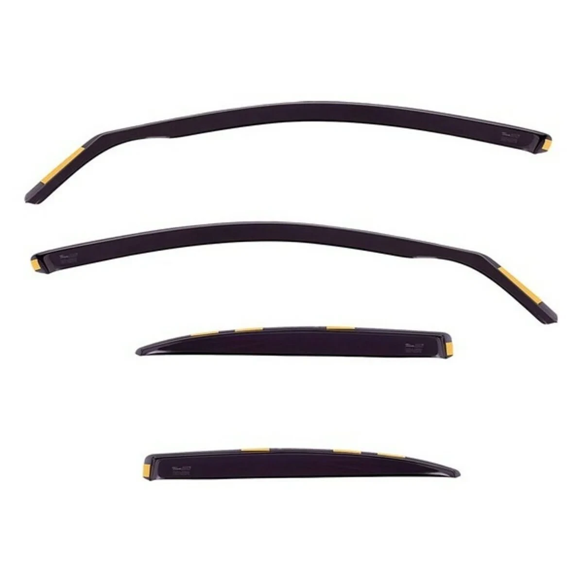 Deflector de viento HEKO 23258 4D Frontal 4 pcs Trasero